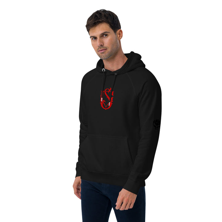 Skullcap design unisex hoodie