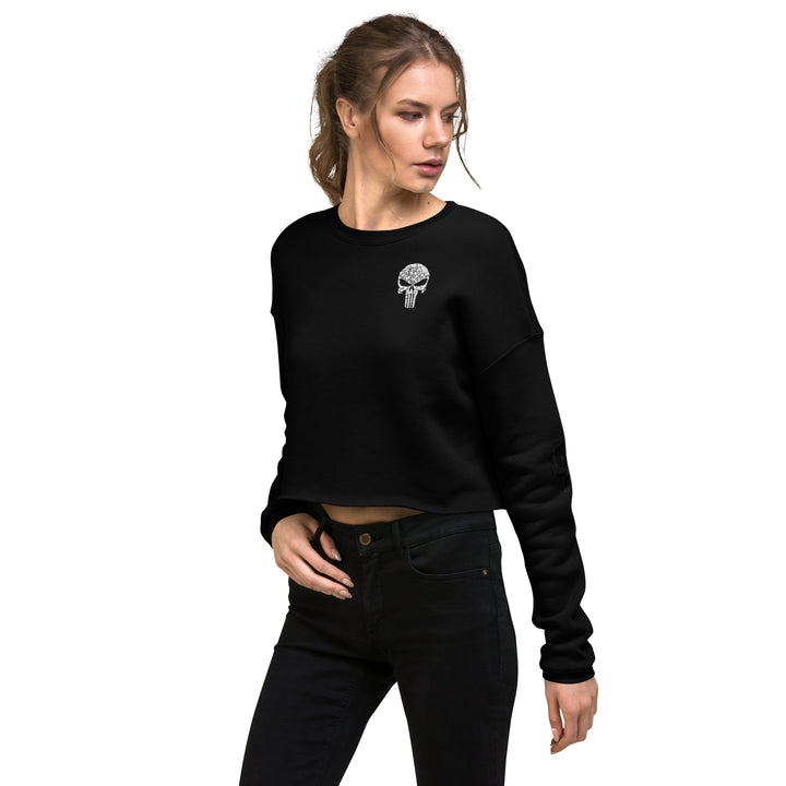 Skullcap Crop Sweatshirt